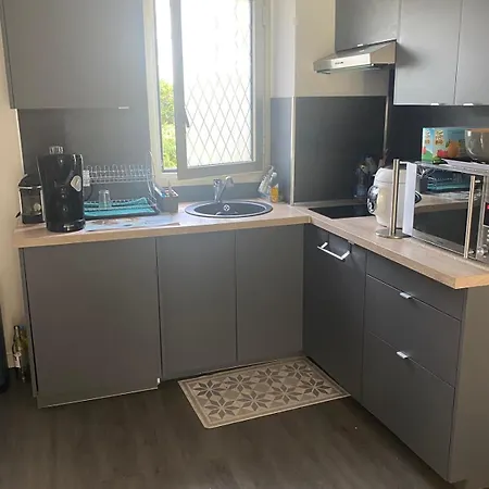App Rdc Grande Terrasse 43 M2 Air-conditioned Max 6 People Apartament *
