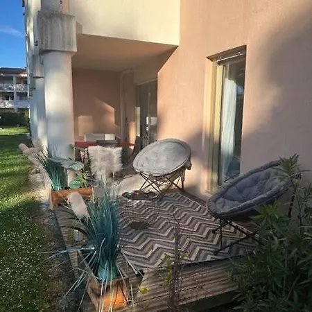 Apartament App Rdc Grande Terrasse 43 M2 Air-conditioned Max 6 People *